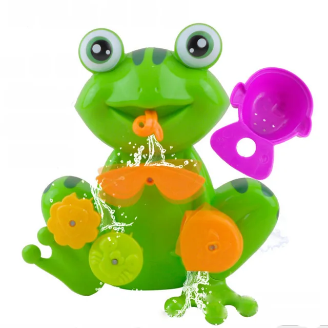 BOHS FUN Toddler Bath Toys Interactive Frog Bath Toy for Toddlers the