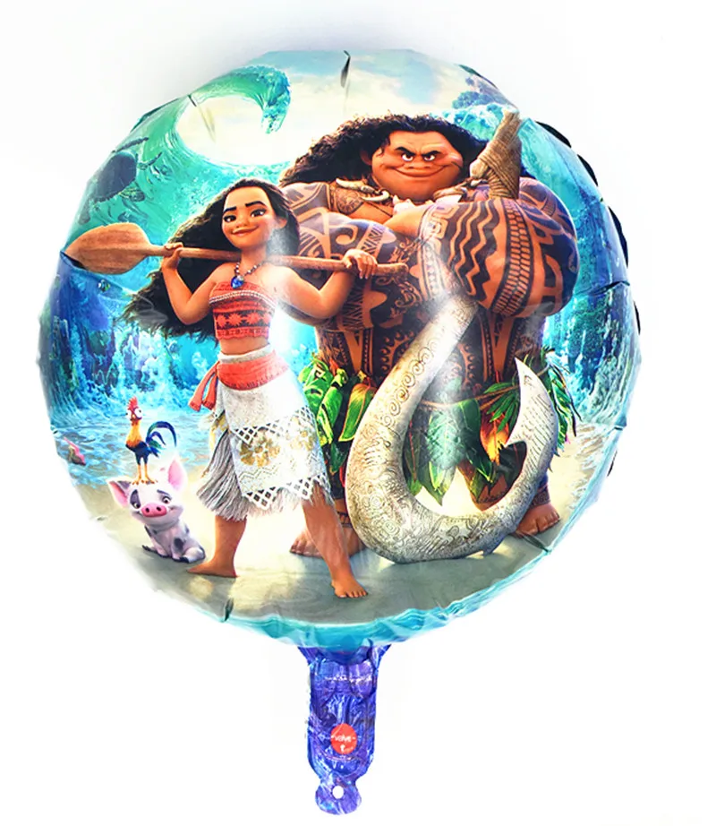 

1PCS/LOT MOANA FOIL BALLOONS MOANA BALLOON KIDS BIRTHDAY PARTY SUPPLIES MOANA FOIL BALLOON BIRTHDAY PARTY FAVORS