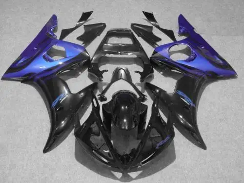 Литьевая форма обтекатель комплект для YAMAHA YZFR6 03 04 05 YZF R6 2003 2004 2005 YZF600 ABS черно