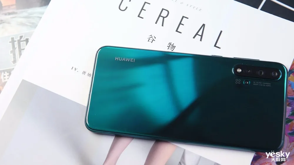 Мобильный телефон HuaWei Nova 5 Pro 4G LTE Kirin 980 Android 9,0 6,3" ips 2340X1080 8 Гб ram 256 ГБ rom МП NFC зарядка 40 Вт