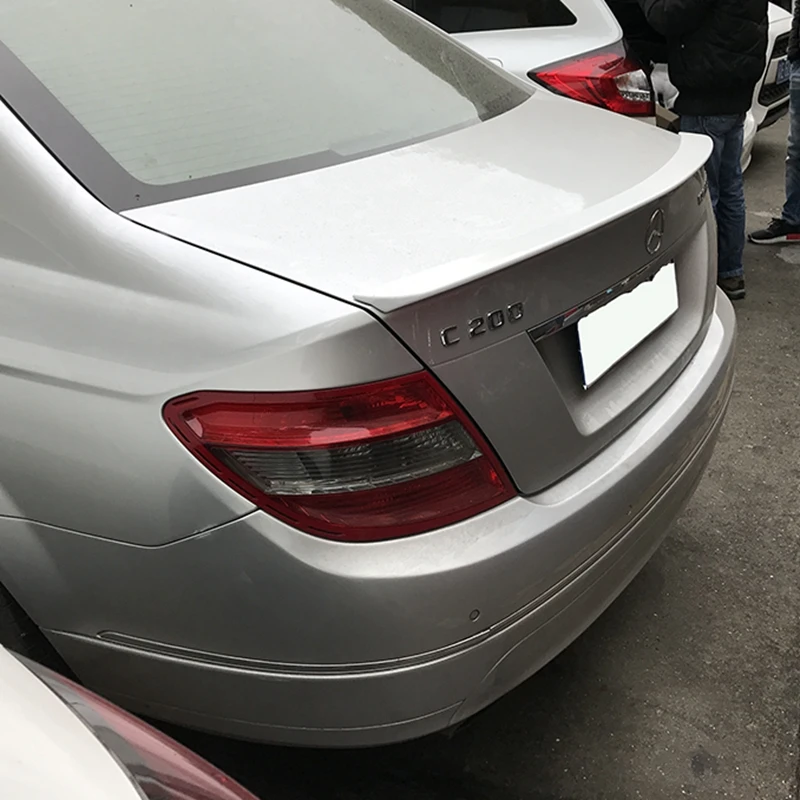 Спойлер из АБС пластика для Benz W204 задний спойлер C180 C200 C260 C280 C300 C74 2008 2014|Спойлеры и
