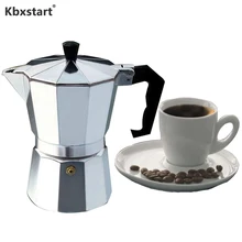 Итальянский Эспрессо кофеварка Топ Moka Cafeteira Expresso кофеварка 3cup/6cup/9cup/12cup Турецкая кофеварка для приготовления кофе на плите
