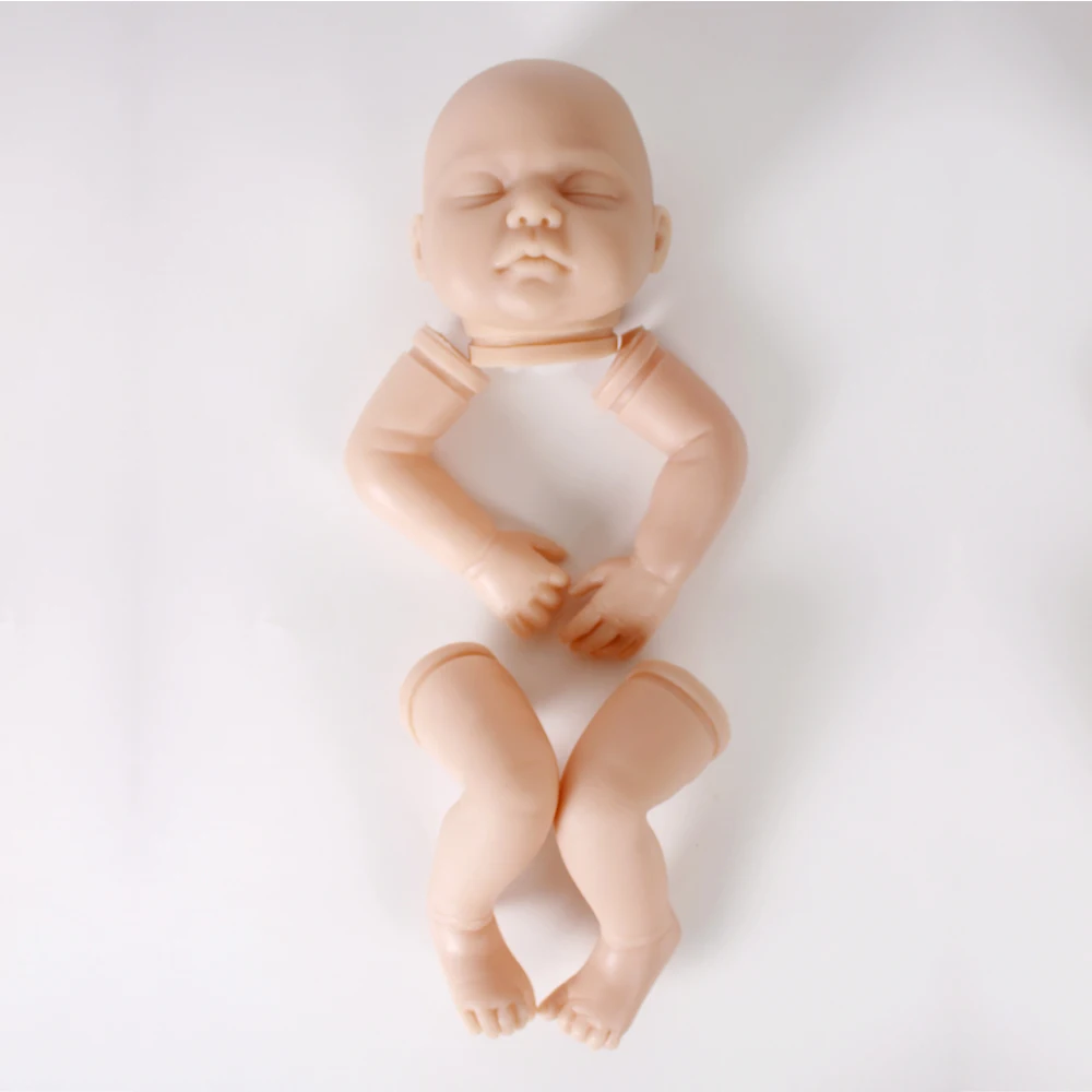 DIY девочка мальчик винил силикон Reborn Baby Doll Kit Неокрашенная пустая кукла комплект