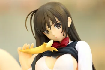 

Classic Comic Anime Japan TONY Native School Girl Sexy With Banana Kotone Ousaka 22cm Action Figure