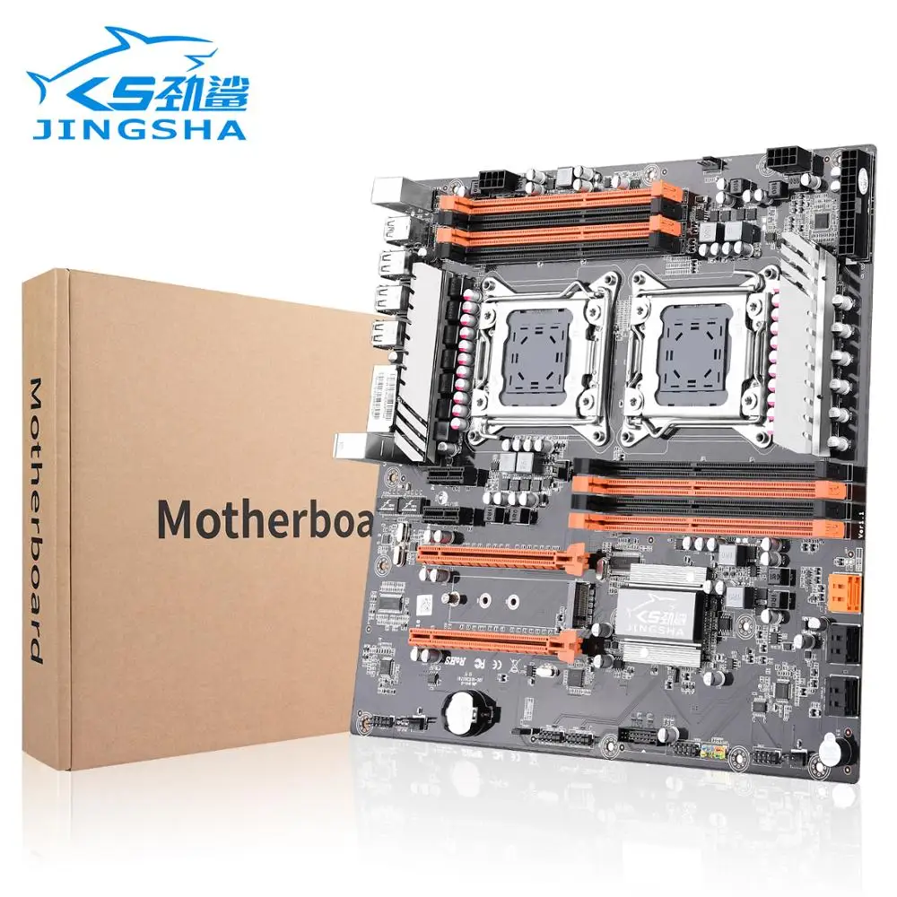 Jingsha Dual Socket Lga 2011 X79 Desktop Motherboard Support 2x Pcie