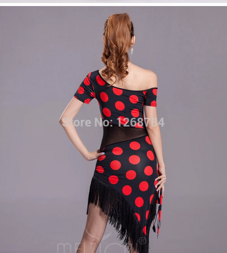 Women's Latin Dance Dress - Stretchy, Sparkly & Sexy For Salsa, Tango, Ballroom