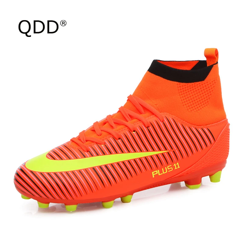 2018 qdd Copa Mundial Zapatillas de entrenamiento aire libre deportes sneakers Zapatos Fútbol tacos Zapatos alta Top TF/FG fútbol Zapatos|Calzado de fútbol| - AliExpress