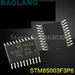 

Free shipping 10pcs STM8S003F3P6 Value line, 16 MHz STM8S 8-bit MCU STM8S003F3P6TR