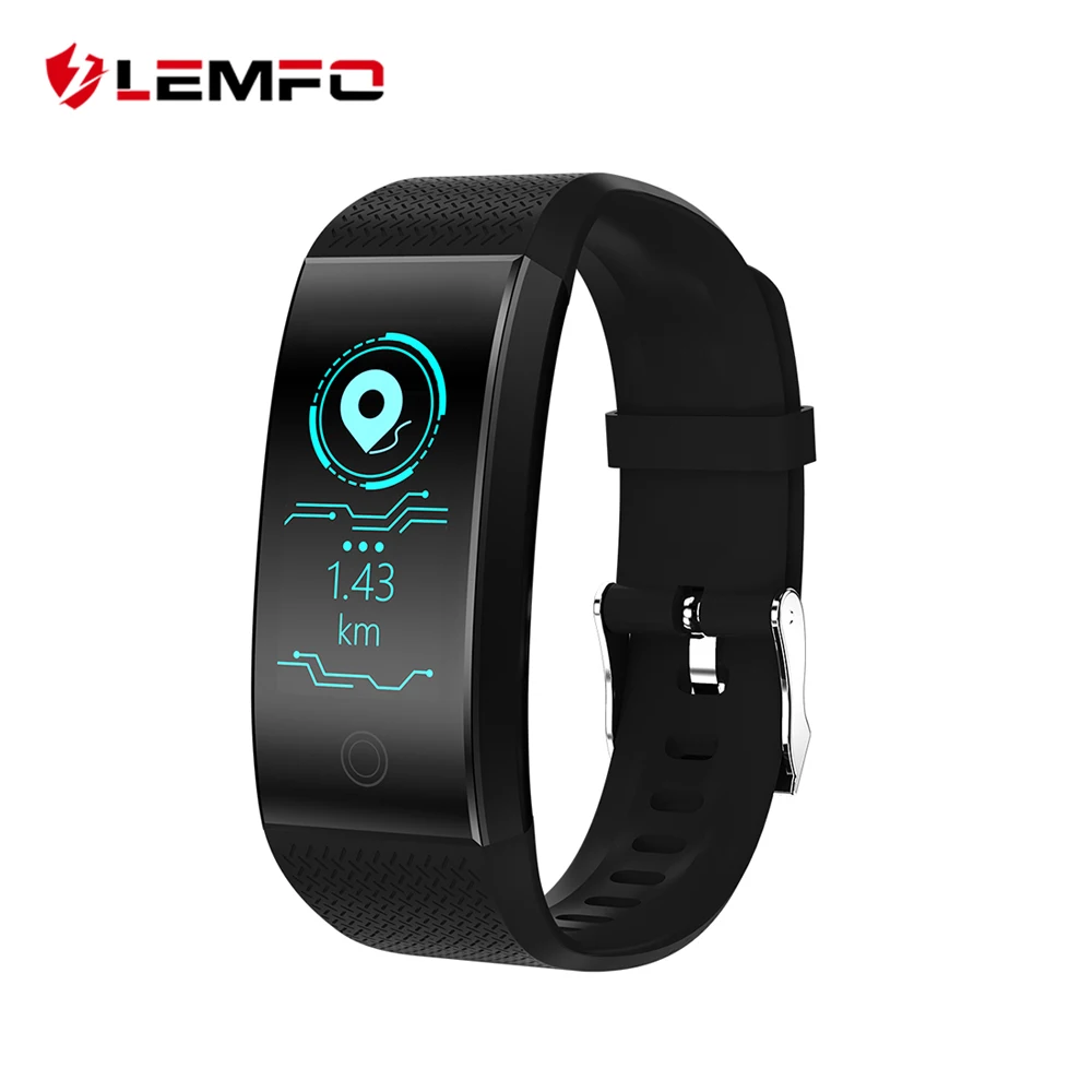 

LEMFO New HD Color Display Fitness Bracelet IP68 Waterproof Multi Motion Calculation Mode USB Charging Heart Rate Wristband