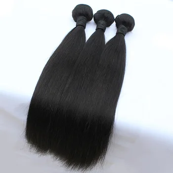 

Dyable Brazilian Straight Hair Double Weft Remy Cuticle Aligned Human Virgin Hair Weft