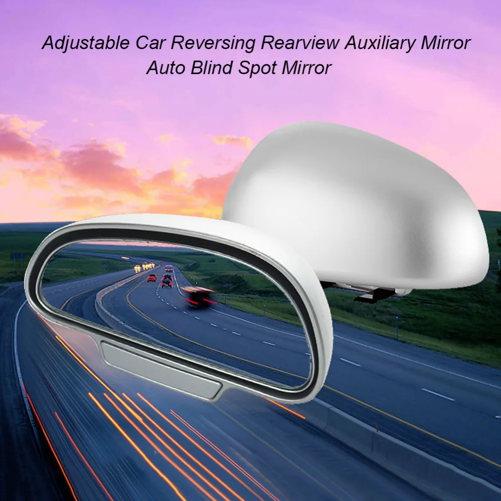 Car Rearview View Convex Mirror Wide Angle Blind Spot Mirror Automobiles Exterior Auxiliary Rearview Mirrors Auto Accessories