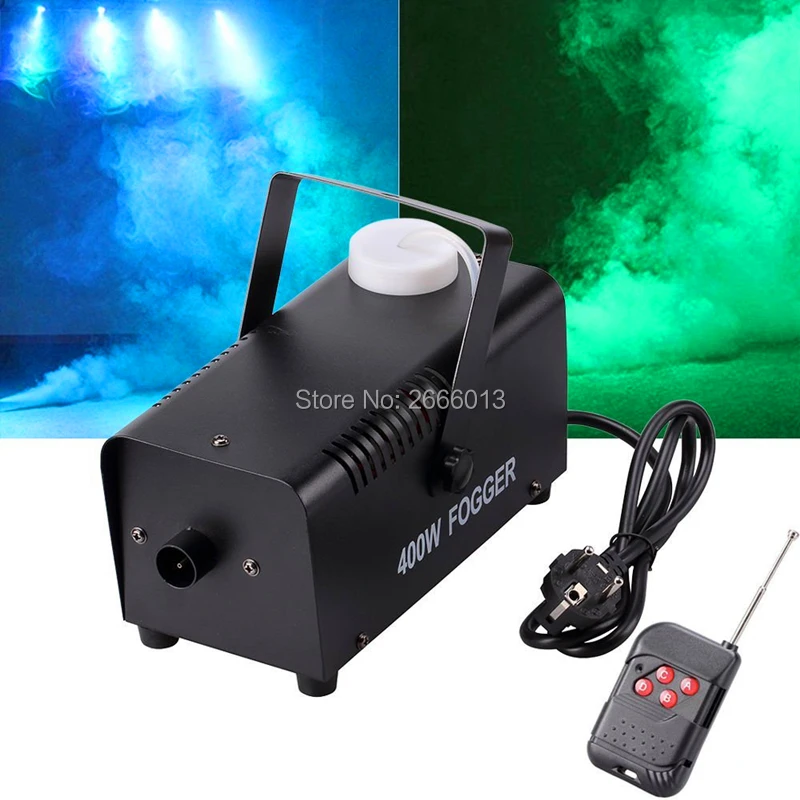 

Niugul Wireless Remote Control 400W Fog Machine/ Stage 400W Fogger /400-Watt Smoke Machine For KTV,Holidays, Parties, Weddings