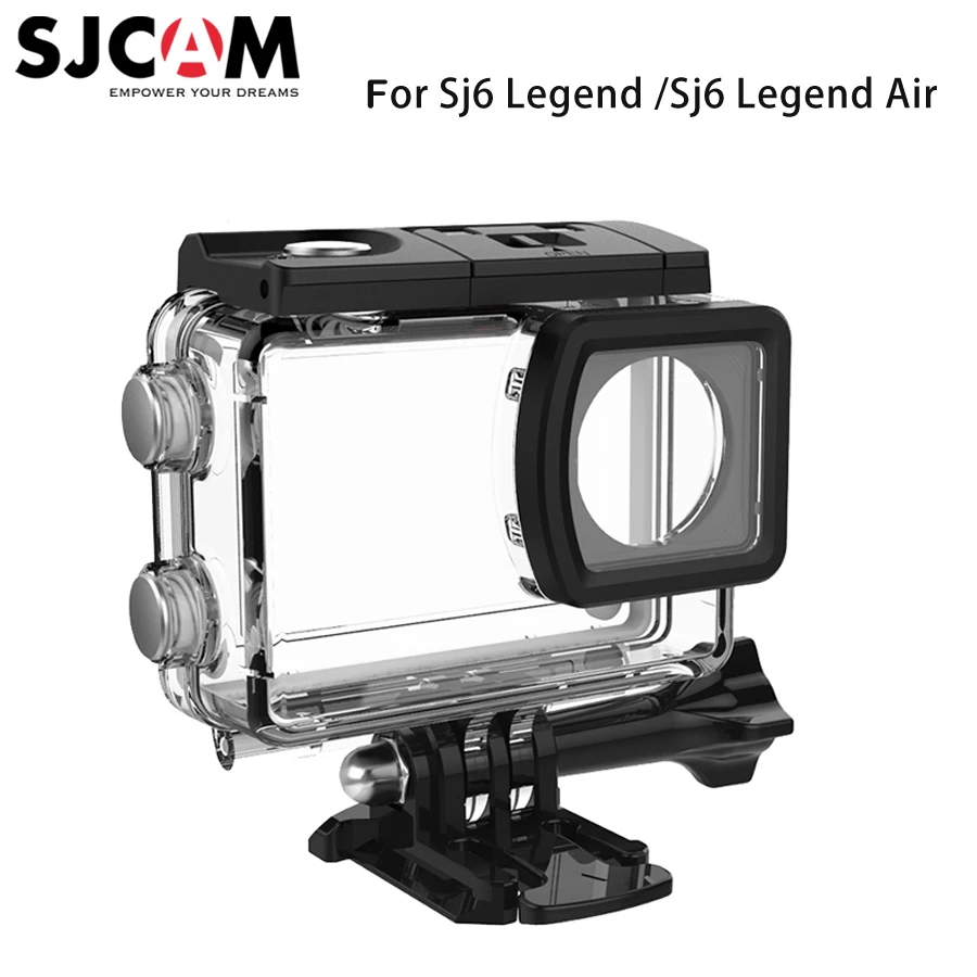 100% Оригинальные SJCAM подводный Корпус Водонепроницаемый чехол для SJ6 Легенда/SJ6 Легенда Air Спорт действий Камера