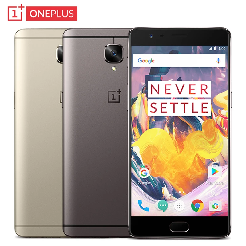 Original Oneplus 3T A3010 Cell Phone RAM 6GB ROM 64GB Snapdragon 821 Quad Core 5 5