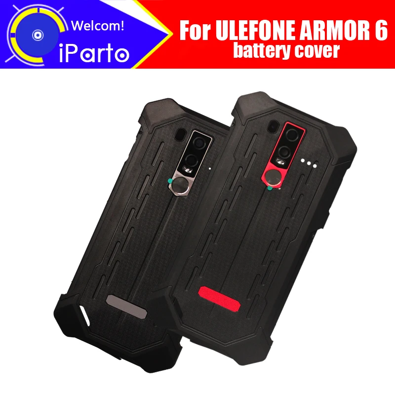 

6.2 inch ULEFONE ARMOR 6 Battery Cover 100% Original New Durable Back Case Mobile Phone Accessory for ULEFONE ARMOR 6