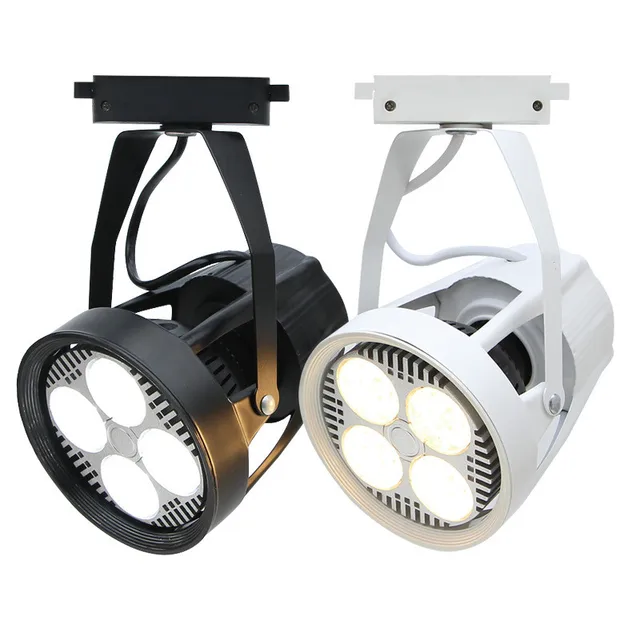 2pcs lot track lights 35w par30 clothing spotlights backdrop shop slide on light