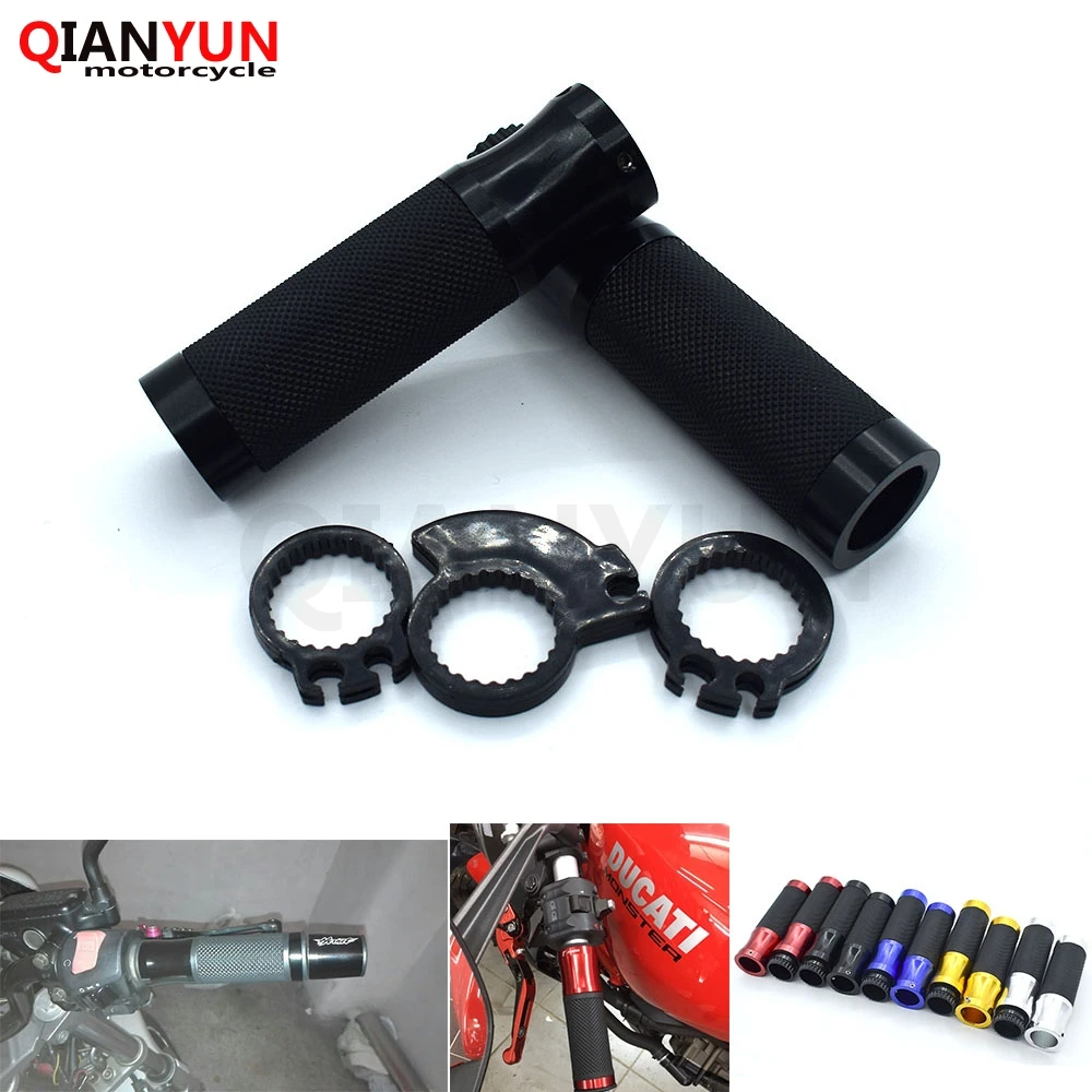 CNC 7/" Универсальный руль для мотоцикла, ручки для велосипеда, рукоятка для Suzuki GSXR750 GSXR600 GSXR1000 TL1000S GSXR 750