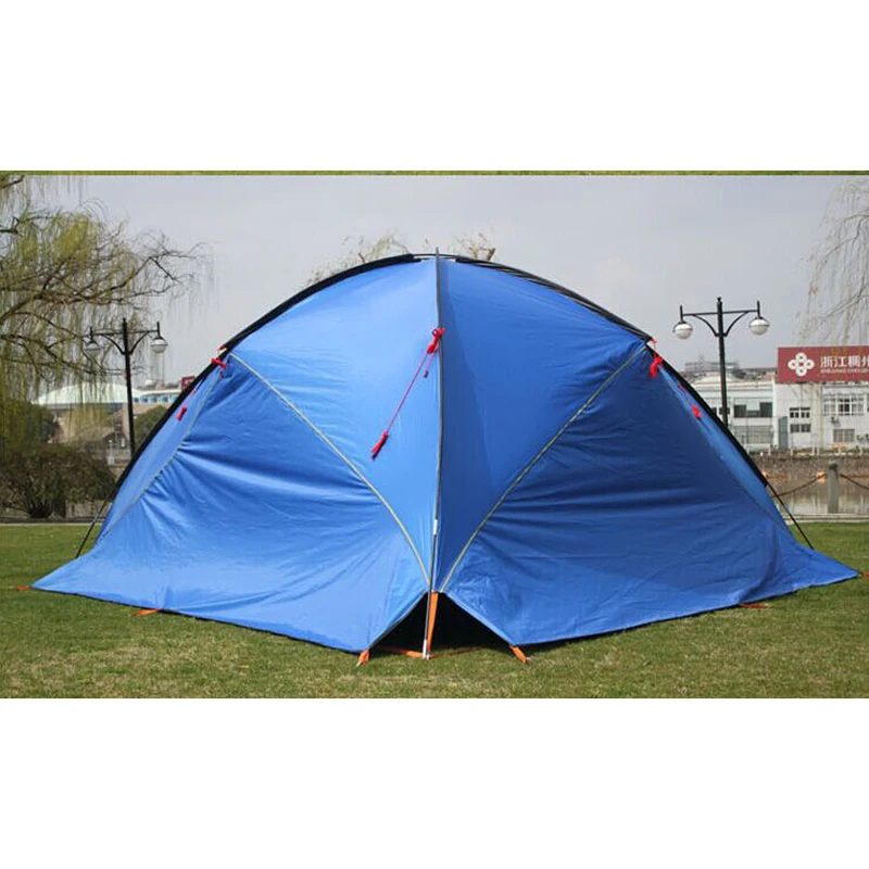 Hillman 4 6 Person Use Waterproof Windproof Anti UV Ultralarge Camping