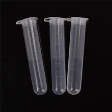 10 мл 20 шт микроцентрифужная пробирка флакон прозрачный пластиковый контейнер для пробирок колпачок для лабораторный образец образцы поставки