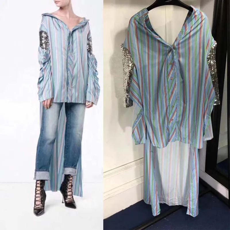 

Fashion trend women's shirt random with blouses blusas mujer de moda 2018 personality top female boho chemise femme ladies tops