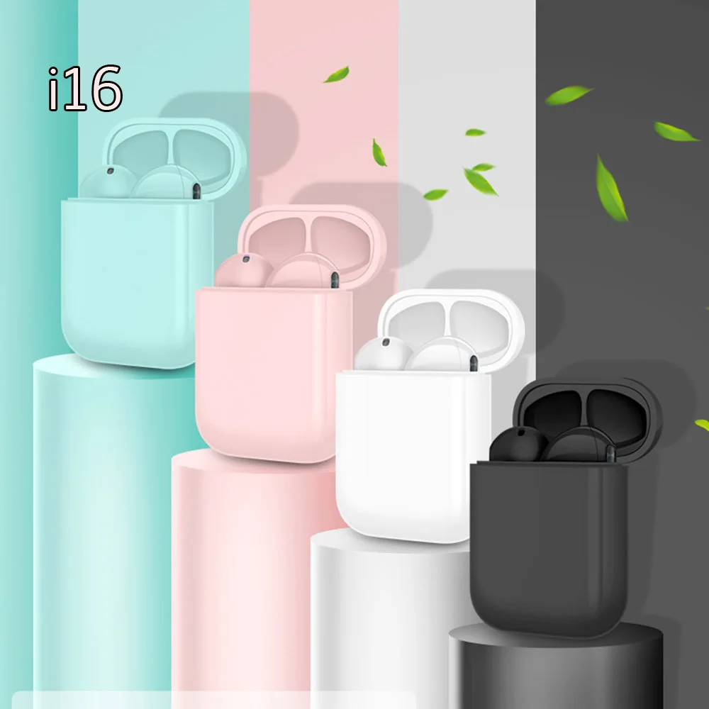 I16 TWS беспроводные наушники Bluetooth 5 0 Спортивная Беспроводная bluetooth-гарнитура для