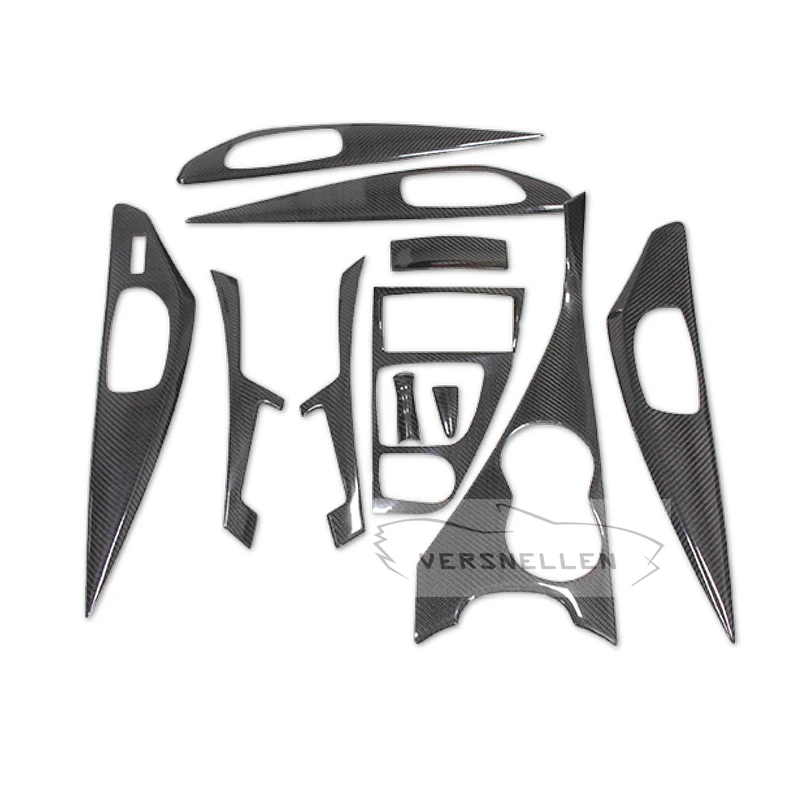 11 pcs Carbon Interior Panel Trim Cover For Infiniti Q50 2014 2015 2016 ON Carbon Fiber Interior Parts Add On Trim Panel Kits 11 pcs Carbon Interior Panel Trim Cover For Infiniti Q50 2014 2015 2016 ON Carbon Fiber Interior Parts Add On Trim Panel Kits
