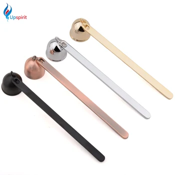 

Upspirit Stainless Steel Candle Flame Snuffer Wick Trimmer Tool Put Out Fire On Bell Shaped Fit For Home Party