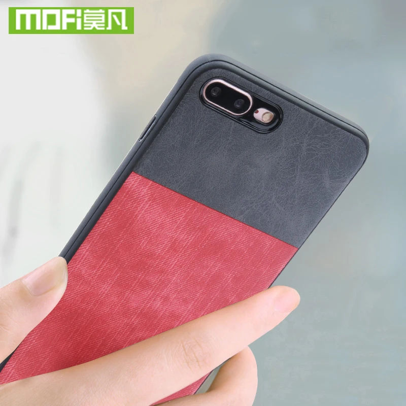 

For iphone 7 8 Plus case For iphone 7 8 Plus case cover silicone luxury jeans leather original Mofi For iphone 7 8 Plus case 360