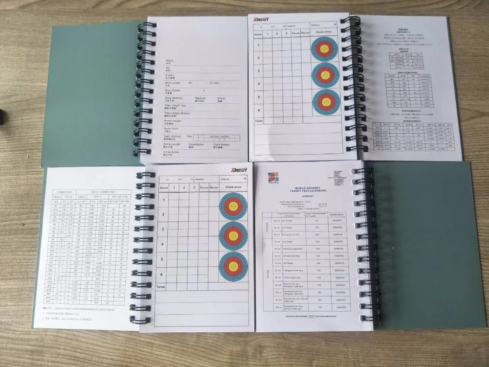 

Decut Target Score Book Original