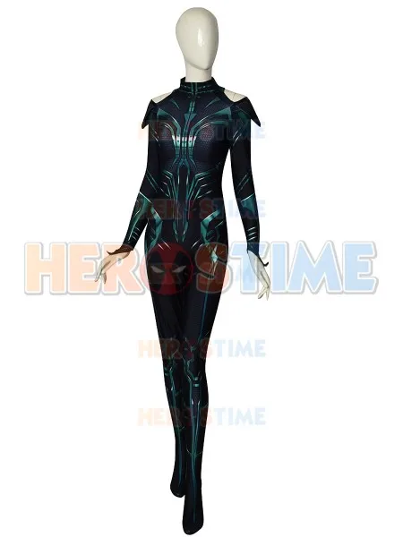 

Hela of Thor: Ragnarok Printing Cosplay Costume With Cape