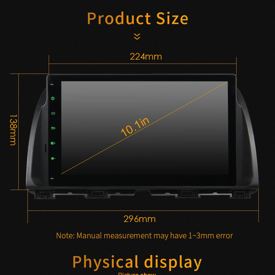 Clearance KLYDE 10.1" IPS WIFI 4G Octa Core Android 8.0 7.1 4GB RAM 32GB ROM Car DVD Player Radio GPS Navigation For Mazda CX-5 2012-2016 6