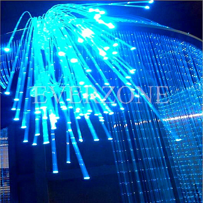 side pointed fiber optic light cable 10
