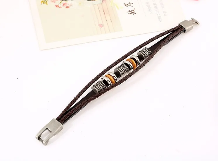 leather bracelet wristband4