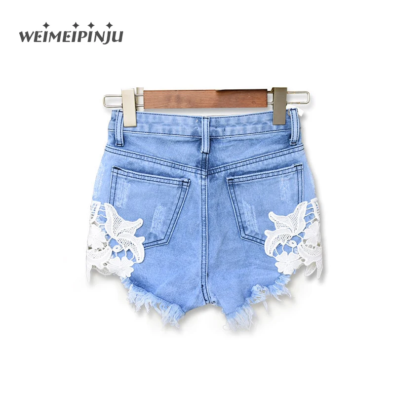 Womenu0026#39;s Jeans With Tassels Boyfriend Denim Shorts Pants White Lace Flower Skinny Ripped Jeans ... Womenu0026#39;s Jeans With Tassels Boyfriend Denim Shorts Pants White Lace Flower Skinny Ripped Jeans ...
