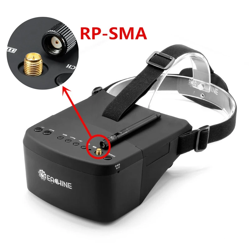 В наличии очки EV800 5 дюймов 800x480 FPV 8G 40CH Raceband автоматический поиск встроенный
