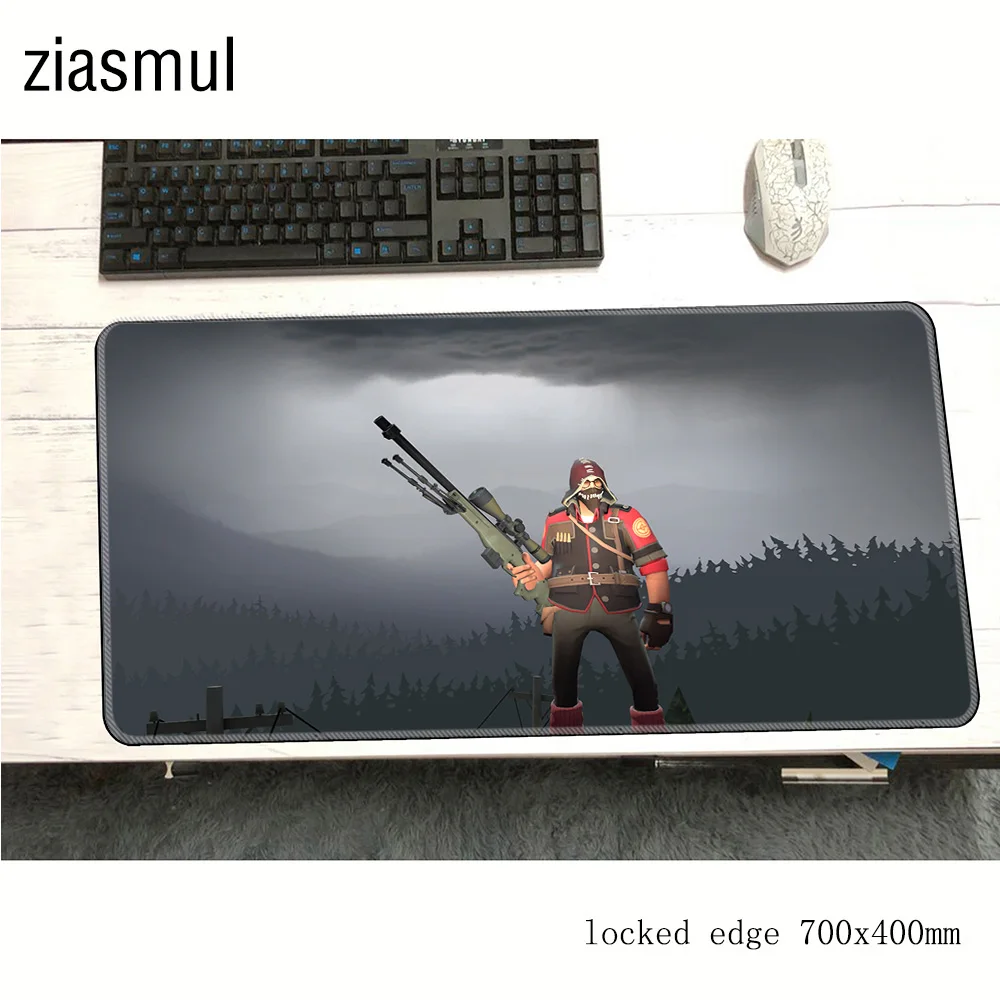 Игровой коврик для мыши team fortress 2 700x400x3 мм профессиональный игровой компьютерного