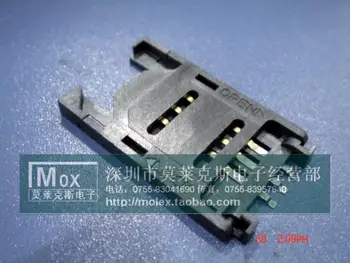 

Free shipping 50pcs Original 6Pin / SIM socket / clamshell / TF card connector