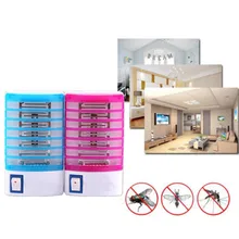 Новинка! Светодиодный светильник от комаров, электрическая ловушка от комаров, мух, насекомых, насекомых, ловушка для ловушек, ночная лампа, освещение, ЕС, США