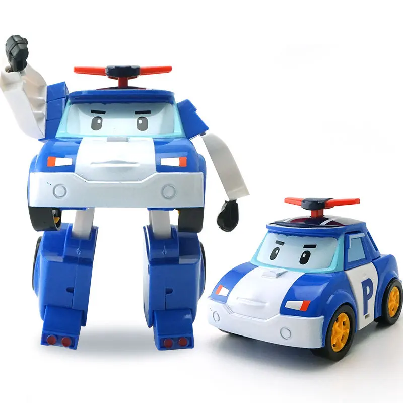 6 piezas Poli Robocar corea del Robot niños Juguetes transformación Anime figura de acción Juguetes para niños Playmobil Juguetes 6 piezas Poli Robocar corea del Robot niños Juguetes transformación Anime figura de acción Juguetes para niños Playmobil Juguetes