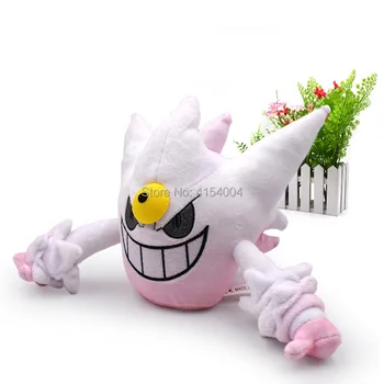

21 cm Anime Cartoon Plush Peluche Doll Mega Gengar Soft Stuffed Hot Toy Great Christmas Gift For Children