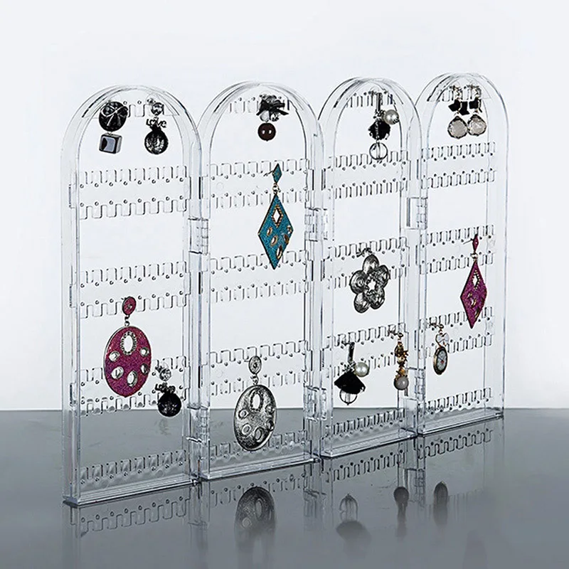 

Earrings Ear Studs Necklace Jewelry Display Rack Stand Holder Organizer Holder Case Box KQS8