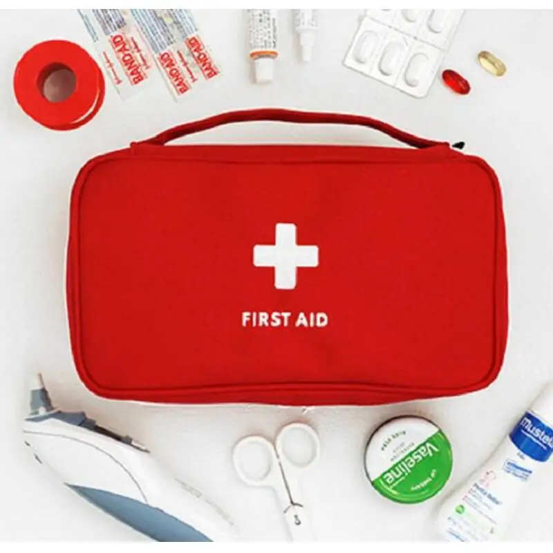 Portable Medium Empty Household Multi-Layer First Aid Kit Pouch Outdoor Car Bag First Aid Bag Survival Medine Travel Rescue Bag