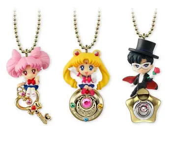 

3pcs/set Keychain sailor moon action figure PVC toys collection anime cartoon model toys collectible