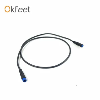

okfeet Bafang BBS01 BBS02B DPC14 Colour Display to Switch Extension Waterproof Cable 4pin