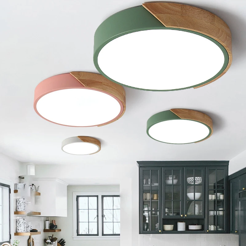  LED Ceiling Light Modern Lamp Living Room Lighting Fixture Bedroom Kitchen Surface Mount Flush Pane - 32984051244