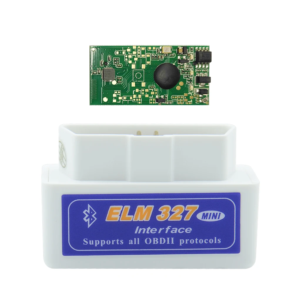 obd2 V2.1 ELM327 Bluetooth V2.1 автоматический считыватель кодов Супер Мини ELM 327 работает для Android Symbian FW V2.1