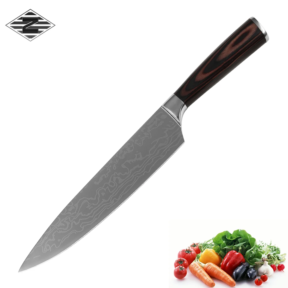 XYJ Brand 8 inch chef knife best professional kitchen knives damascus