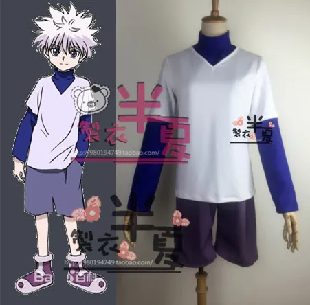 Охотник x HUNTER Killua Zoldyck Косплей Костюм|cosplay costume|hunter hunterkillua costume |