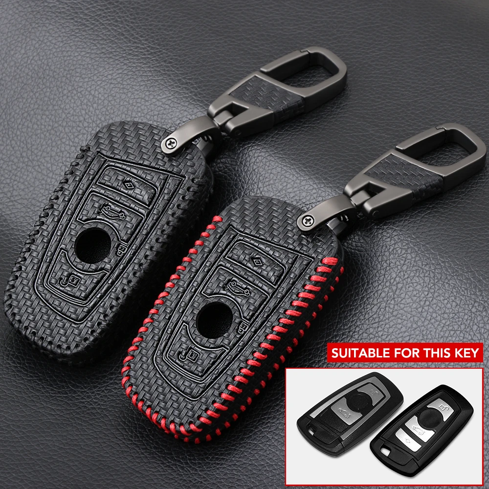 

Car Key Case Cover for BMW 520 525 f30 f10 F18 118i 320i 1 3 5 7Series X3 X4 M3 M4 M5 E34 E90 E60 E36 FOB key chain Car Styling