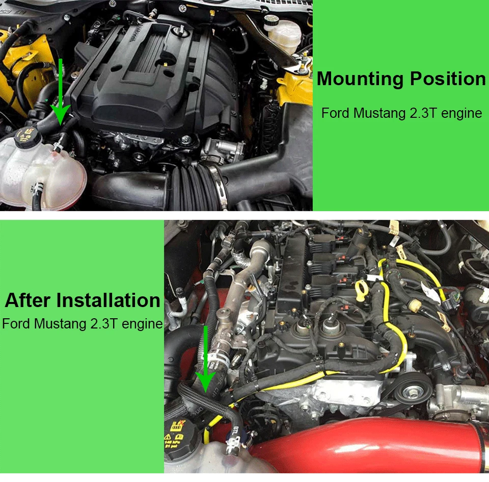 Válvula de Sopro Atmosférica para o Motor Savanini de Alta Ford Mustang Ecoboost. Qualidade. Frete Grátis 2.3 3 High Quality Automóveis e motos